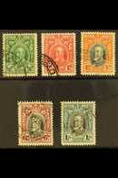 1931-7  ½d, 1d, 4d, 6d & 1s Perf.14, KGV Field Marshal Definitives (all The P.14 Issues From This Set), SG 15b, 16b, 19b - Rhodésie Du Sud (...-1964)