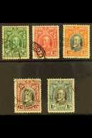 1931-7  ½d, 1d, 4d, 6d & 1s Perf.14, KGV Field Marshal Definitives (all The P.14 Issues From This Set), SG 15b, 16b, 19b - Rhodesia Del Sud (...-1964)