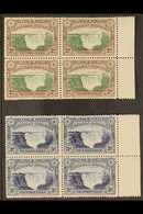 1932  Falls Complete Set (SG 29/30), Very Fine Mint Matching Marginal BLOCKS Of 4, Two Stamps On Both Blocks Are Never H - Rhodesia Del Sud (...-1964)