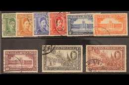 1935  General Gordon Complete Set, SG 59/67, Very Fine Used. (9 Stamps) For More Images, Please Visit Http://www.sandafa - Sudan (...-1951)