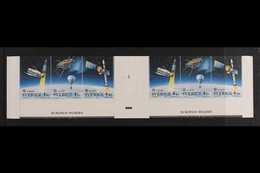 1991  EUROPA "Europe In Space" Booklet (SG SB437, Mi MH 159, Facit H414), Miscut So That A Strip Of The Top Of The Stamp - Andere & Zonder Classificatie