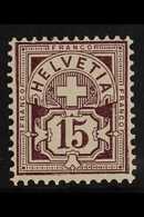 1906-07  15c Purple "Numeral", Mi 87a, SG 199, Never Hinged Mint For More Images, Please Visit Http://www.sandafayre.com - Other & Unclassified