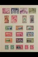 1937-61 VERY FINE MINT COMPLETE COLLECTION.  A Complete "Basic" Run From The KGVI Coronation To The 1961 Scout Jamboree, - Trindad & Tobago (...-1961)