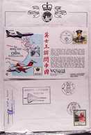 ROYAL VISITS MOSTLY SIGNED FLIGHT COVERS.  1986-1995 Interesting Collection Of Special Illustrated Royal Flight Covers H - Other & Unclassified