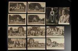 1907-08 ROMSEY AND WINCHESTER PAGEANTS  All Different Collection Of Unused Sepia Picture Postcards, One Is Real Photo. ( - Altri & Non Classificati