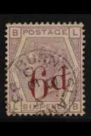 1881  6d On 6d Lilac, SG 162, Neat Burntisland Cds. For More Images, Please Visit Http://www.sandafayre.com/itemdetails. - Otros & Sin Clasificación