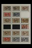 SEA HORSES  1913-34 GOOD TO VERY FINE USED SELECTION Incl. Waterlow Printings 2s6d X3, 5s With Fine, Registered, Hooded  - Sin Clasificación