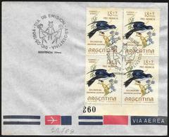 Argentina/Argentine: FDC, Rondine, Swallow, Hirondelle - Hirondelles