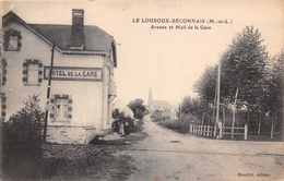 ¤¤  -  LE LOUROUX-BECONNAIS   -  Avenue Du Mail De La Gare  -  Hôtel De La Gare     -   ¤¤ - Le Louroux Beconnais