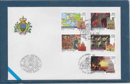 Saint Marin - Enveloppe FDC - TB - FDC