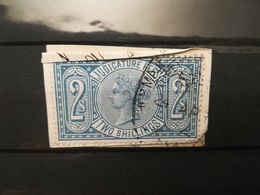 GRAN BRETAGNA GREAT BRITAIN JUDICATURE FEES TAX FISCALI FISCAL FISCAUX REGINA VITTORIA QUEEN VICTORIA USED - Revenue Stamps