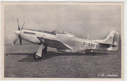 P-51-"Mustang" - Gel. Kaserne Dübendorf       (P-208-90304) - 1939-1945: II Guerra