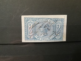 GRAN BRETAGNA GREAT BRITAIN JUDICATURE FEES TAX FISCALI FISCAL FISCAUX REGINA VITTORIA QUEEN VICTORIA USED - Revenue Stamps