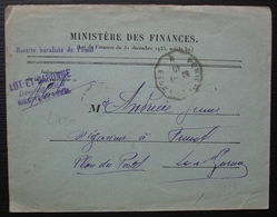 Fumel (Lot Et Garonne) 1940 Ministère Des Finances Direction D'Agen Avec Convoyeur Périgueux à Agen - 1921-1960: Periodo Moderno