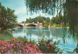 * Cartolina - Torino Il Po E Ponte Umberto - Viaggiata 1961 - Ponts