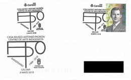 SPAIN. POSTMARK. 50th ANNIV. ANTONIO PADRON MUSEUM HOUSE. INDIGENIST ART CENTER. GALDAR 2018 - Andere & Zonder Classificatie