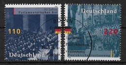 BRD 1998  Mi.Nr. 1986 / 87 , 50 Jahre Parlamtarischer Rat / 150 Jahre Paulskirchenverf. - Gestempelt / Fine Used / (o) - Usati
