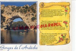 07- LES GORGES DE L' ARDECHE- LE PONT D' ARC-   - ARDECHE - Otros & Sin Clasificación