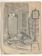 DEBUT 1900 -  ENVELOPPE DECOREE Avec "PLACE Du TIMBRE" - COLLECTION GRAVELLE - ADHERENCE à GAUCHE - 1877-1920: Semi Modern Period