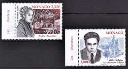 MONACO 2020 - Y.T. N° 3221 / 3222 / SERIE 2 TP / LES CHANTEURS D’OPÉRA  - NEUFS ** - Unused Stamps