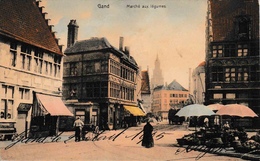 Gand Marché Aux Légumes Couleur 1905 - Gent