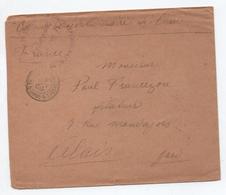 1900 - ENVELOPPE FM MILITAIRE Du CORPS EXPEDITIONNAIRE DE CHINE (CHINA) Pour ALAIS / ALES (GARD) - Storia Postale