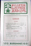 Bulletin Du MUSEE BASQUEn°62(4°Tr.1973)Sommaire Sur Scan < Enceinte D'URCHILO/Dolmens,Tumulus En Basse Navarre..etc.. - Pays Basque