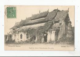 LAOS 13 PAGODE EN RUINES A XIENG KHOUANG (TRANNINH) 1909 - Laos