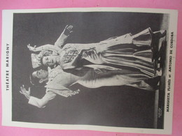 Carte Publicitaire De Spectacle/ Mariquita FLORES/ Antonio De CORDOBA/Flamenco  Théatre Marigny /1953              PA258 - Autres & Non Classés