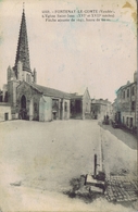 Delcampe - 85 - Fontenay-le-Comte (Vendée) - L'Eglise Saint-Jean - Fontenay Le Comte