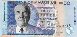 MAURITIUS 50 RUPEES  2001 P-50  UNC - Mauricio