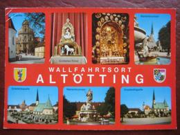 Altötting - Mehrbildkarte "Wallfahrtsort Altötting" - Altoetting
