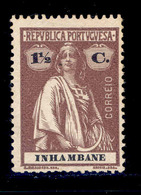 ! ! Inhambane - 1914 Ceres 1 1/2 C  - Af. 74 - MH - Inhambane