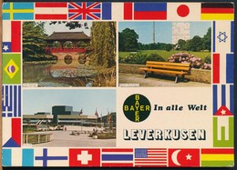 °°° 17743 - GERMANY - LEVERKUSEN - BAYER IN ALLE WELT - 1981 With Stamps °°° - Leverkusen