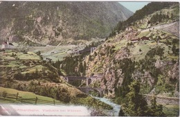 ZWITSERLAND - SCHWEIZ - SUISSE - GOTTHARDBAHN - VIADUC BEL  WASSEN - Wassen