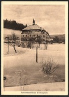 D3303 - Schmalzgrube Hammerherrenhaus - Heimatschutzpostkarte Heimatschutz Dresden - Jöhstadt