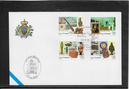 Saint Marin - Enveloppe FDC - TB - FDC