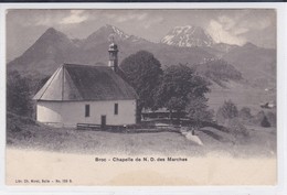 Broc - Chapelle Notre-Dame Des Marches Et Le Moléson - Chapelle