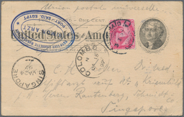 Ägypten: 1856-1940's POSTAL HISTORY: Collection Of About 120 Covers, Picture Postcards, Postal Stati - 1866-1914 Khedivate Of Egypt