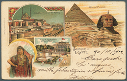 Ägypten: 1900 - 1930 Approx, Nearly 400 Picture Cards, But Also A Few Postal Stationnery Cards. Many - 1866-1914 Khedivaat Egypte