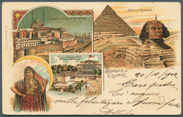 Ägypten: 1900 - 1930 Approx, Nearly 400 Picture Cards, But Also A Few Postal Stationnery Cards. Many - 1866-1914 Khedivato Di Egitto