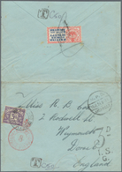 Ägypten - Besonderheiten: 1884/1956, Comprehensive Collection With Ca.45 Covers, Cards And Stationer - Otros & Sin Clasificación