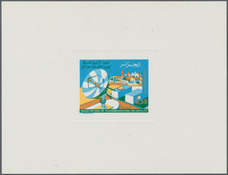 Algerien: 1969/2001, Collection Of Apprx. 132 Different Epreuve De Luxe/presentation Cards. - Cartas & Documentos