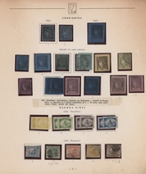 Argentinien: 1856/1998, Extraordinary Mainly Mint Collection In Three Albums, Well Collected Through - Otros & Sin Clasificación