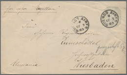 Argentinien - Ganzsachen: 1885/1921 (ca.), Stationery Mint/used (10/31) Inc. 1949 P.o. Box License 1 - Postwaardestukken