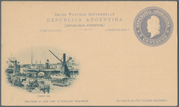 Argentinien - Ganzsachen: 1896/1982 Holding Of Ca. 90 Almost Exclusively Unused Pictured Postal Stat - Enteros Postales