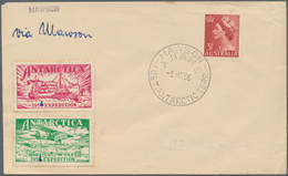 Australien - Antarktische Gebiete: 1956/2001, Collection Of Apprx. 200 Covers/cards, Showing A Nice - Storia Postale