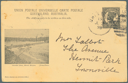 Australien - Ganzsachen: 1890/1955 (ca.), Interesting Accumulation With 47 Australian Commonwealth A - Postwaardestukken