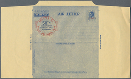 Australien - Ganzsachen: 1965/2010 (ca.) Accumulation Of 1.840 Unused/CTO/used Aerogrammes And Airle - Enteros Postales