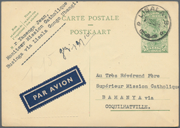 Belgisch-Kongo: 1886/1958, Accumulation Of Ca. 490 Mostly Unused Postal Stationeries (postal Station - Collezioni